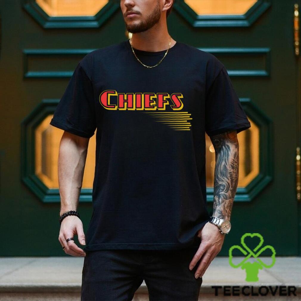 Kc Chiefs Retro Graphic Red Yellow Black T shirt - Limotees