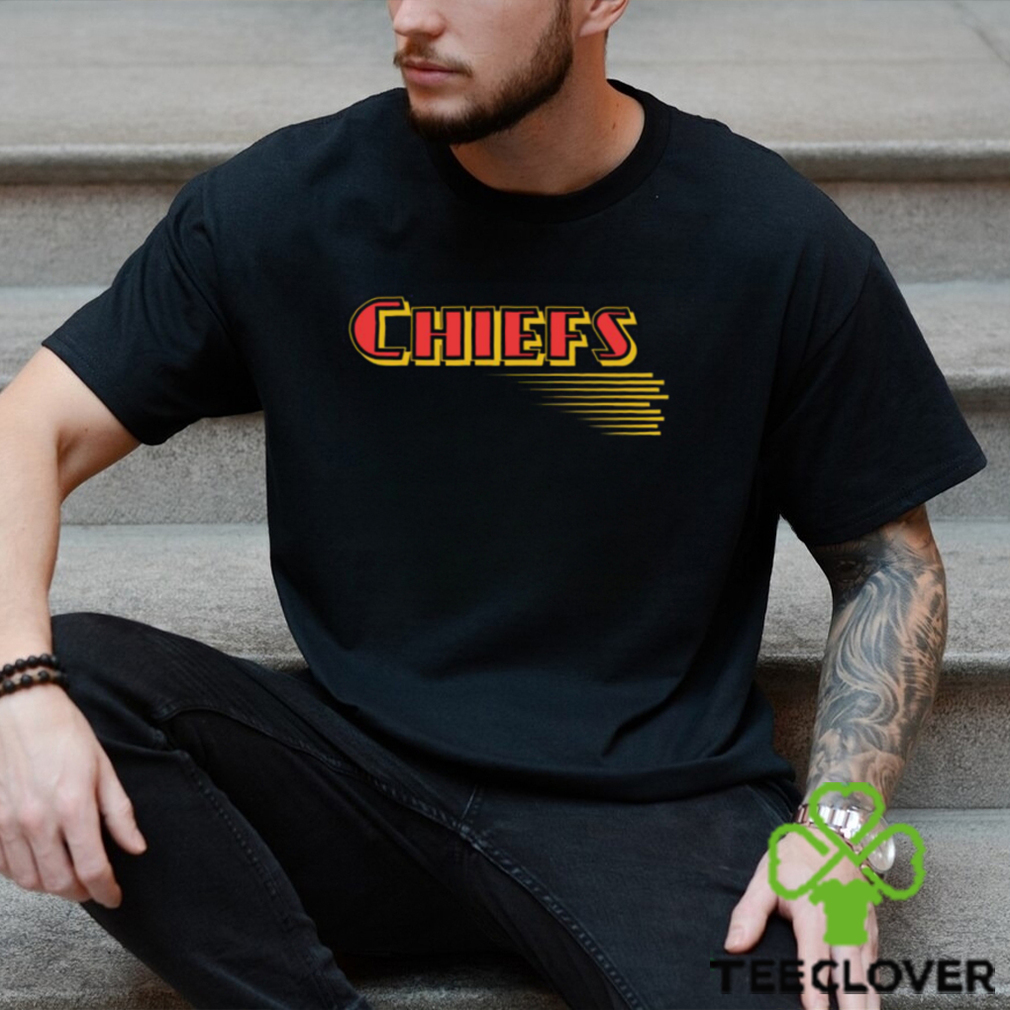 Kc Chiefs Retro Graphic Red Yellow Black T shirt - Limotees