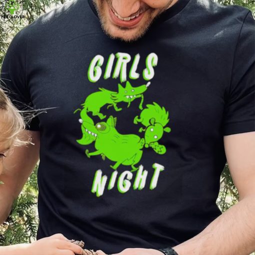 KcGreenn Girls Night animals shirt