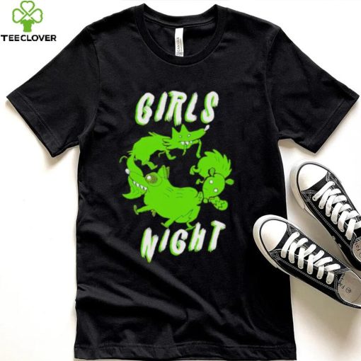 KcGreenn Girls Night animals shirt