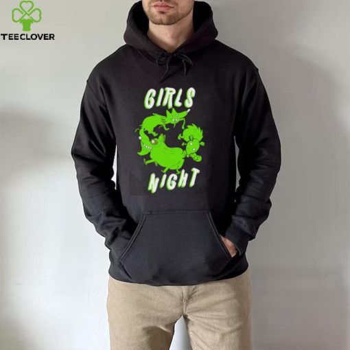 KcGreenn Girls Night animals shirt