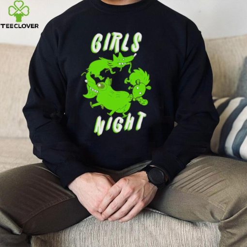 KcGreenn Girls Night animals shirt