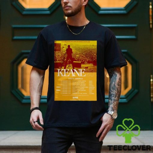 Keane 20 Years Of Hopes And Fears Tour Date South America Shirt