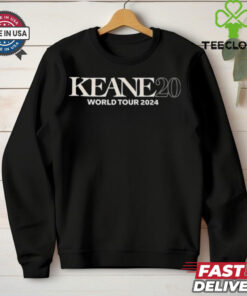 Keane Hopes And Fears 20 World Tour 2024 T Shirts