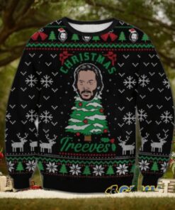 Keanu Reeves Christmas Funny Ugly Sweater