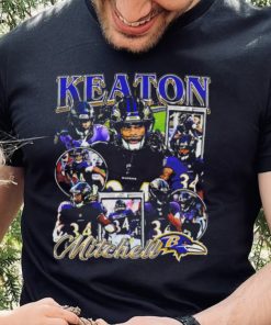 Keaton Mitchell Baltimore Ravens football graphic shirt