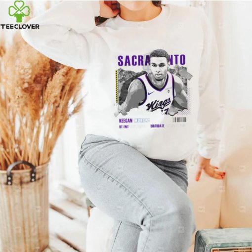 Keegan Murray Sacramento Kings basketball player information paper hoodie, sweater, longsleeve, shirt v-neck, t-shirt