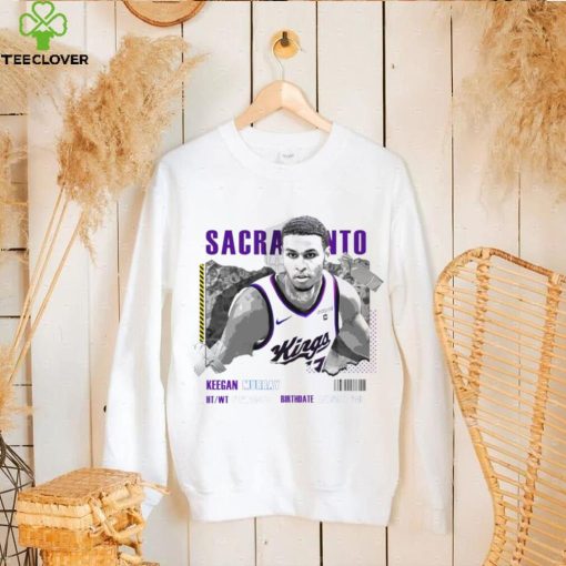 Keegan Murray Sacramento Kings basketball player information paper hoodie, sweater, longsleeve, shirt v-neck, t-shirt