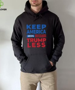 Keep America Trumpless 2024 make America Trumpless again Biden 2024 distressed hoodie, sweater, longsleeve, shirt v-neck, t-shirt