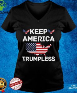 Keep America Trumpless American Flag Shirt