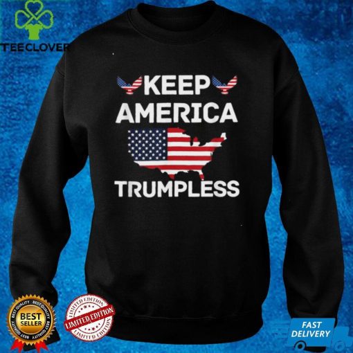 Keep America Trumpless American Flag Shirt