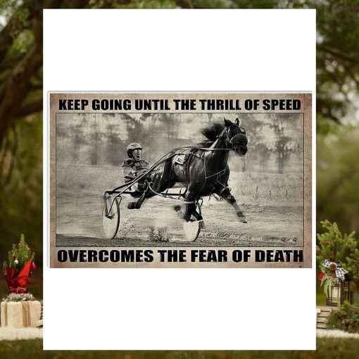 Keep Going Harness Raci Horizontal Poster