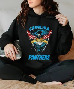 Keep Pounding Carolina Panthers Football Us Eagle Shirt