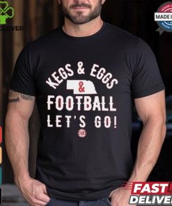 Kegs And Eggs Nebraska Football Let’s Go Shirt