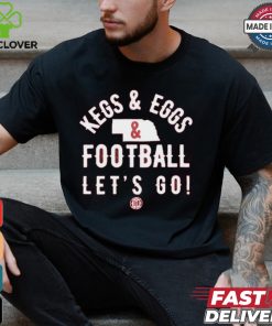 Kegs And Eggs Nebraska Football Let’s Go Shirt