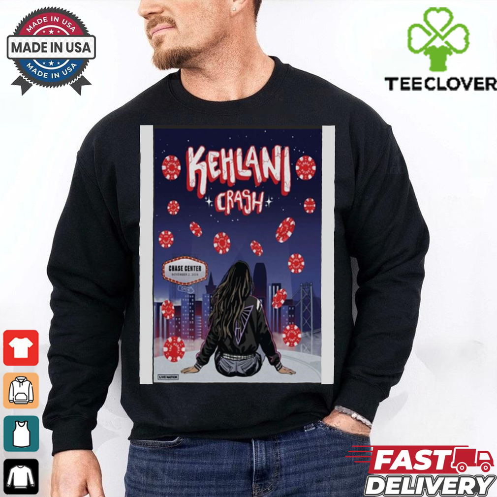Kehlani CRASH WORLD TOUR San Francisco, CA Nov 2, 2024 Shirt Kehlani CRASH WORLD TOUR San Francisco, CA Nov 2, 2024 Shirt