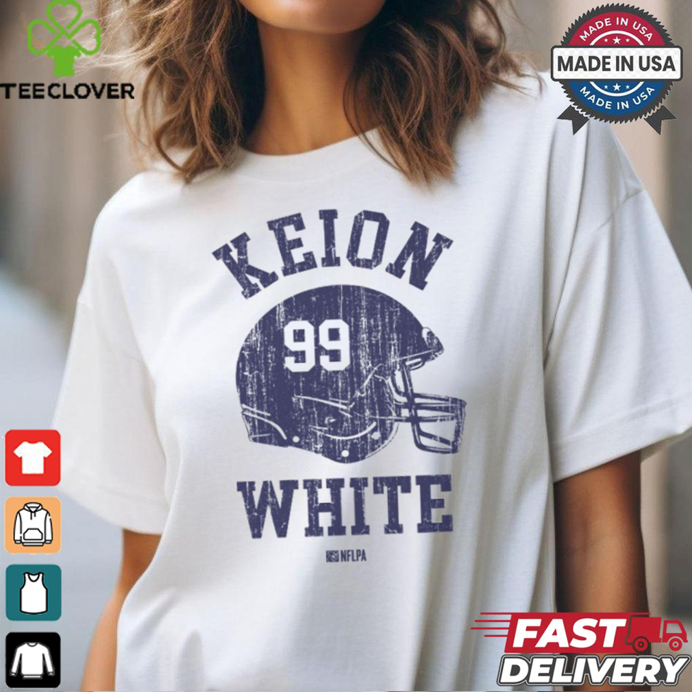 Keion White New England Helmet shirt Keion White New England Helmet shirt