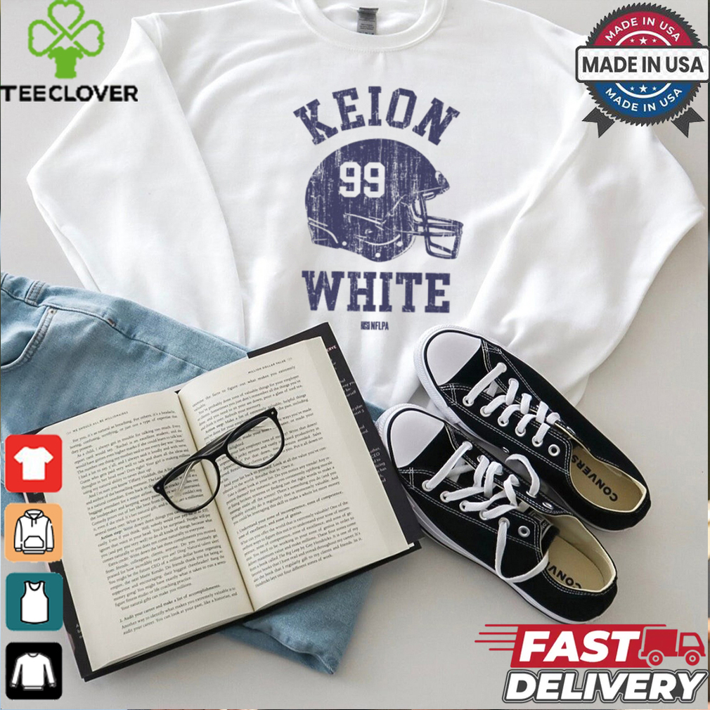 Keion White New England Helmet shirt Keion White New England Helmet shirt