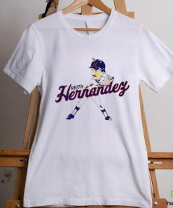 Keith Hernandez #17 batting caricature shirt