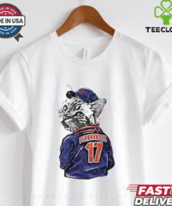 Keith Hernandez New York M Purrnandez Jacket Wht cat shirt
