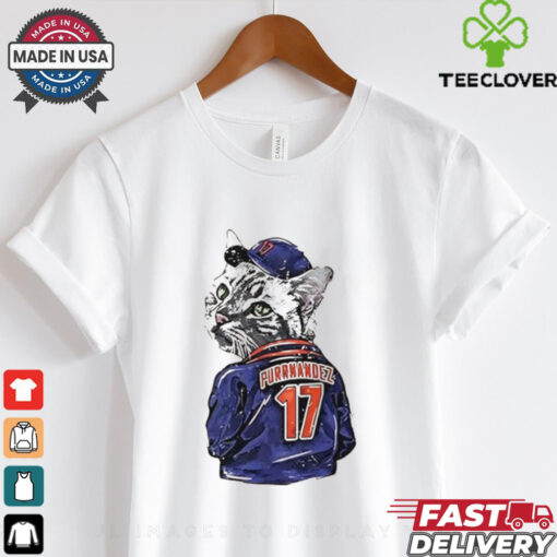 Keith Hernandez New York M Purrnandez Jacket Wht cat shirt