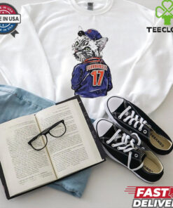Keith Hernandez New York M Purrnandez Jacket Wht cat shirt