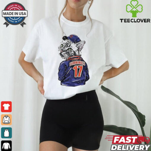 Keith Hernandez New York M Purrnandez Jacket Wht cat shirt
