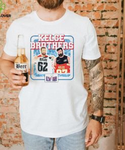 Kelce Brothers Super Bowl LVIII Jason Kelce Travis Kelce art hoodie, sweater, longsleeve, shirt v-neck, t-shirt