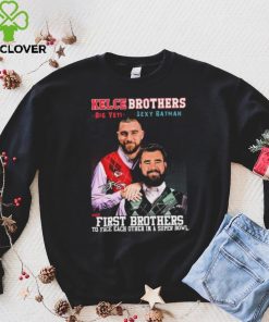 Kelce Brothers The First Brother Players To Face Each Other 2023 Signatures Shirt 3 Kelce Brothers The First Brother Players To Face Each Other 2023 Signatures Shirt