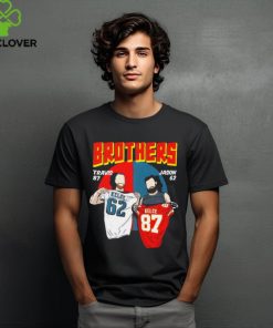 Kelce Brothers Travis 87 and Jason 62 comic shirt 1 Kelce Brothers Travis 87 and Jason 62 comic shirt