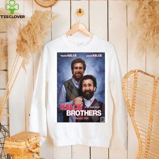Kelce Brothers Travis And Jason Kelce In The Super Bowl shirt