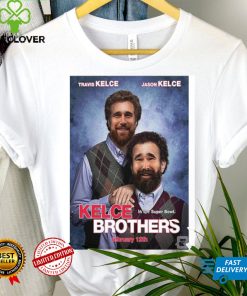 Kelce Brothers Travis And Jason Kelce In The Super Bowl shirt