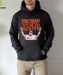 Kelce Conference Champions Know your Role Shut Your Mouth Shirt