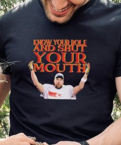 Kelce Conference Champions Know your Role Shut Your Mouth Shirt