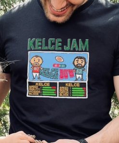 Kelce Jam Travis Kelce And Jason Kelce Kelce Bowl 2023 Shirt