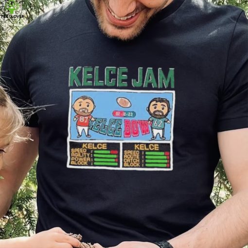 Kelce Jam Travis Kelce And Jason Kelce Kelce Bowl 2023 Shirt