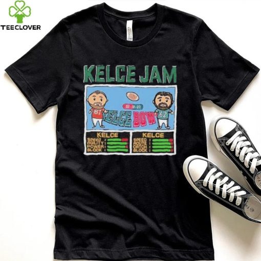 Kelce Jam Travis Kelce And Jason Kelce Kelce Bowl 2023 Shirt