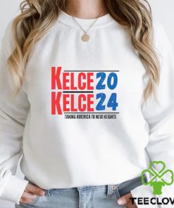 Kelce Kelce 2024 Taking America To New Heights Hold In Hand Swift shirt
