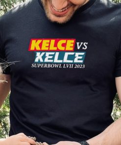 Kelce vs Kelce Funny Kelce’s Brother Travis And Jason Super Bowl 2023 Shirt