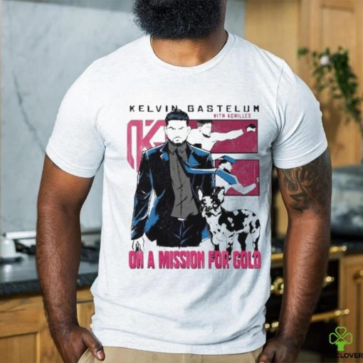 Kelvin Gastelum With Achilles On A Mission For Gold Shirts