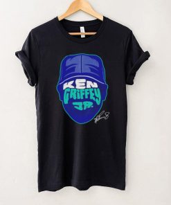 Ken Griffey Jr. Seattle Mariners baseball player head logo signature retro shirt 6 Ken Griffey Jr. Seattle Mariners baseball player head logo signature retro shirt
