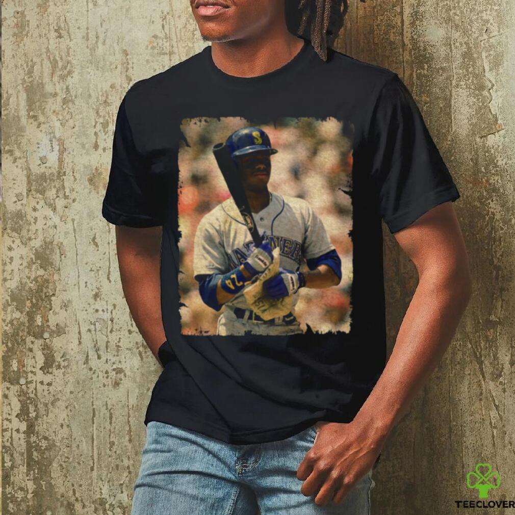 Ken Griffey Jr. in Seattle Mariners T Shirt Ken Griffey Jr. in Seattle Mariners T Shirt