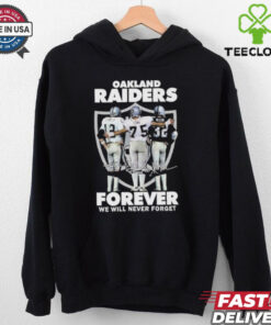 Ken Stabler Howie Long And Marcus Allen Oakland Forever We Will Never Forget Shirt 1 Ken Stabler Howie Long And Marcus Allen Oakland Forever We Will Never Forget Shirt