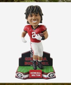 Kendall Milton Georgia Bulldogs Football Student Athlete Bobblehead Ornament