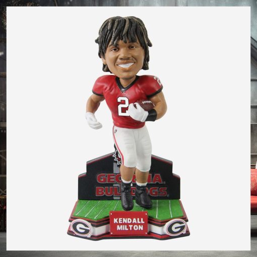 Kendall Milton Georgia Bulldogs Football Student Athlete Bobblehead Ornament