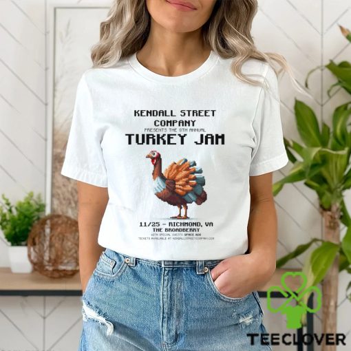 Kendall street company presents the 8th annual Turkey Jam hoodie, sweater, longsleeve, shirt v-neck, t-shirt