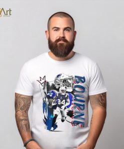 Kendrick Bourne number 84 New England Patriots football player pose poster shirt 2 Kendrick Bourne number 84 New England Patriots football player pose poster shirt
