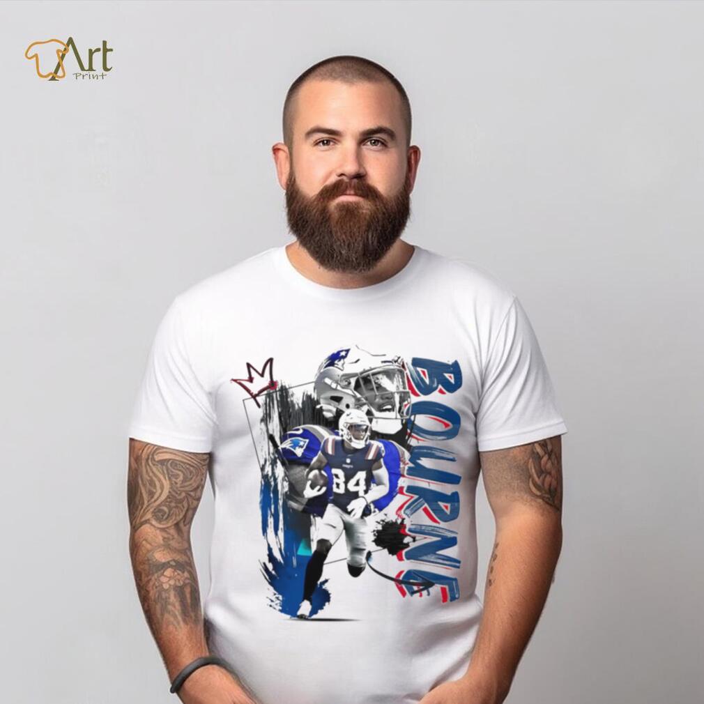 Kendrick Bourne number 84 New England Patriots football player pose poster shirt Kendrick Bourne number 84 New England Patriots football player pose poster shirt