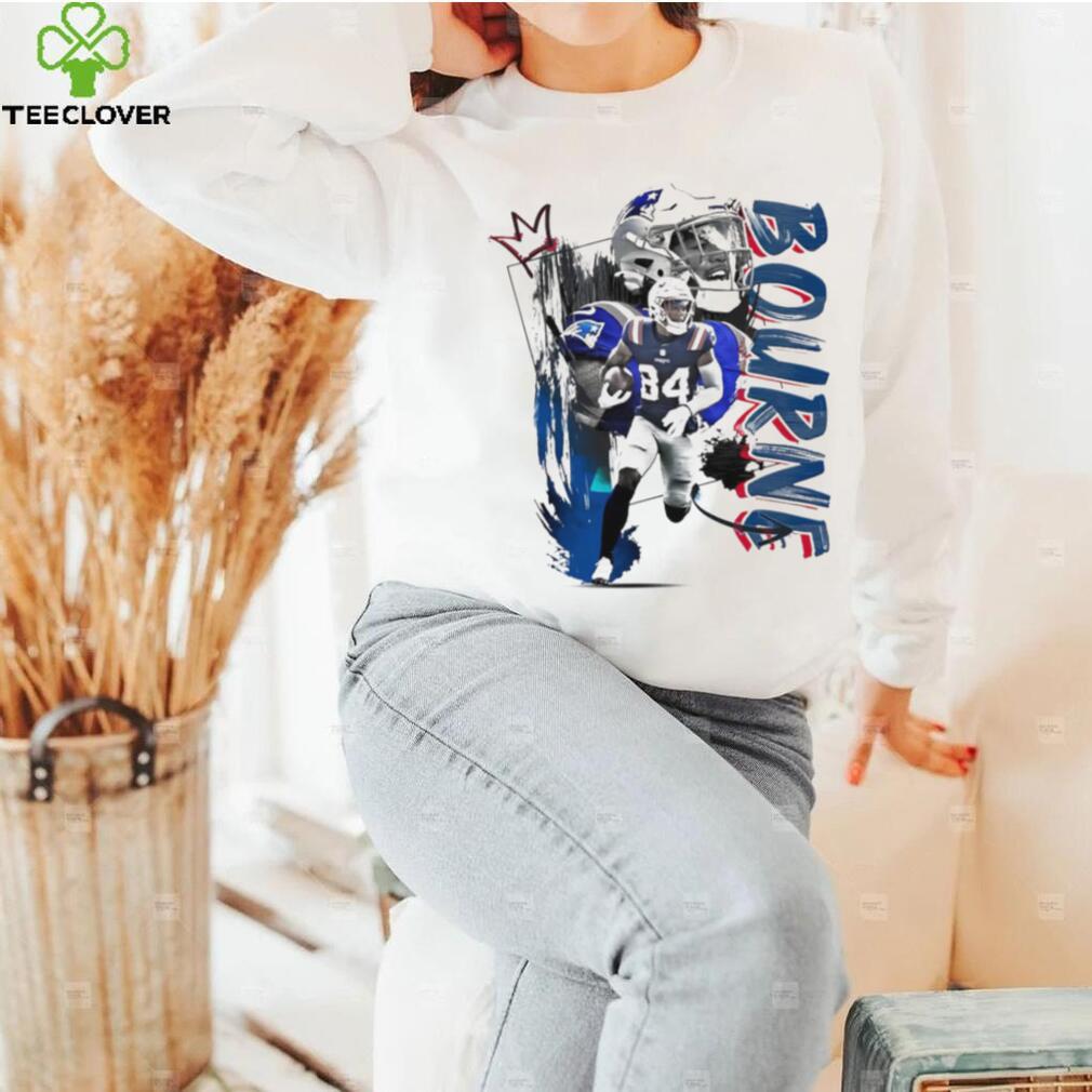 Kendrick Bourne number 84 New England Patriots football player pose poster shirt Kendrick Bourne number 84 New England Patriots football player pose poster shirt
