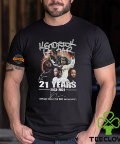 Kendrick Lamar 21 Years 2003 2024 Thank You For The Memories T Shirt